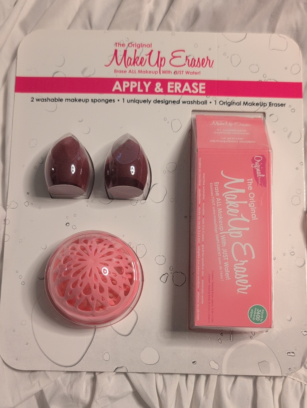 MakeUp Eraser Pink & Rose Makeup Remover Set